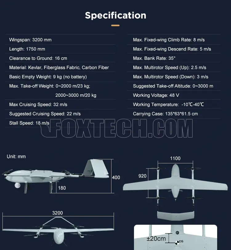 long endurance vtol