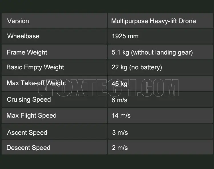 heavy lift drone