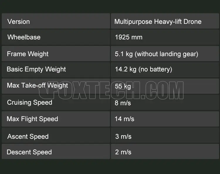 heavy lift drone