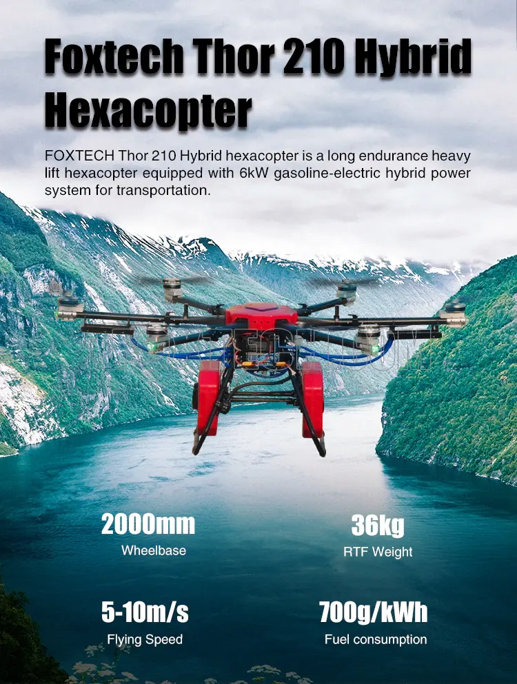 thor 210 heavy lift drone