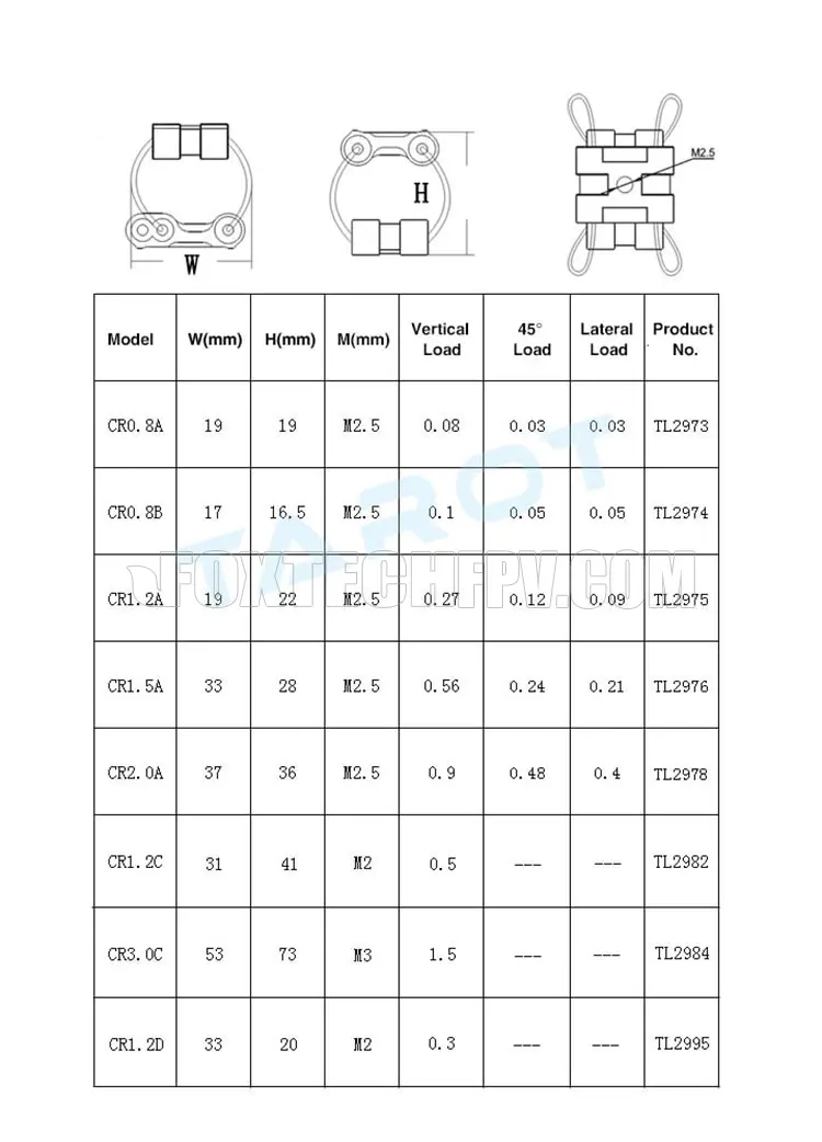 tarot wire rope damper