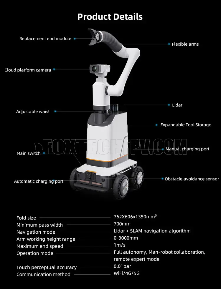 Temperature Measuring Robot